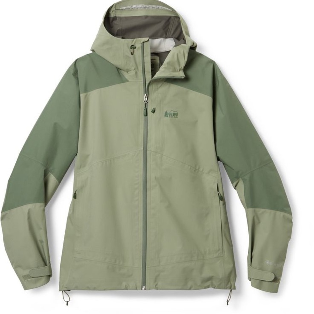 REI Co-op
XeroDry GTX Jacket Plus Sizes
Color: Celery/Sea Olive